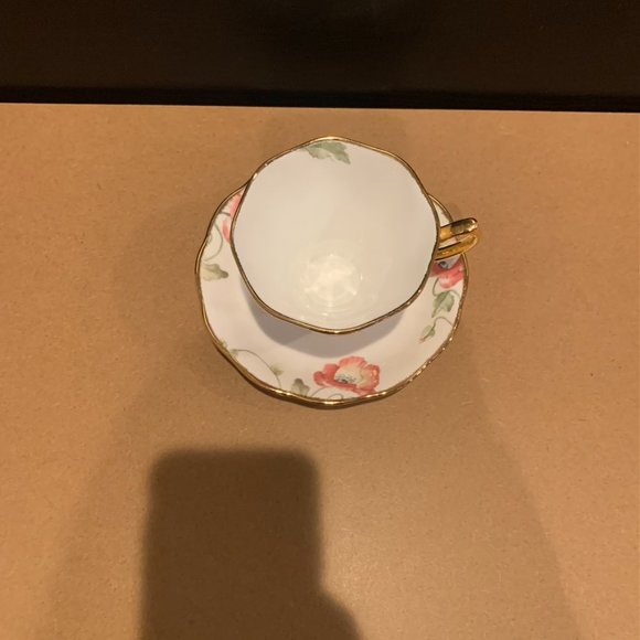 Pink Flower Teacup set - Picture 2 of 4